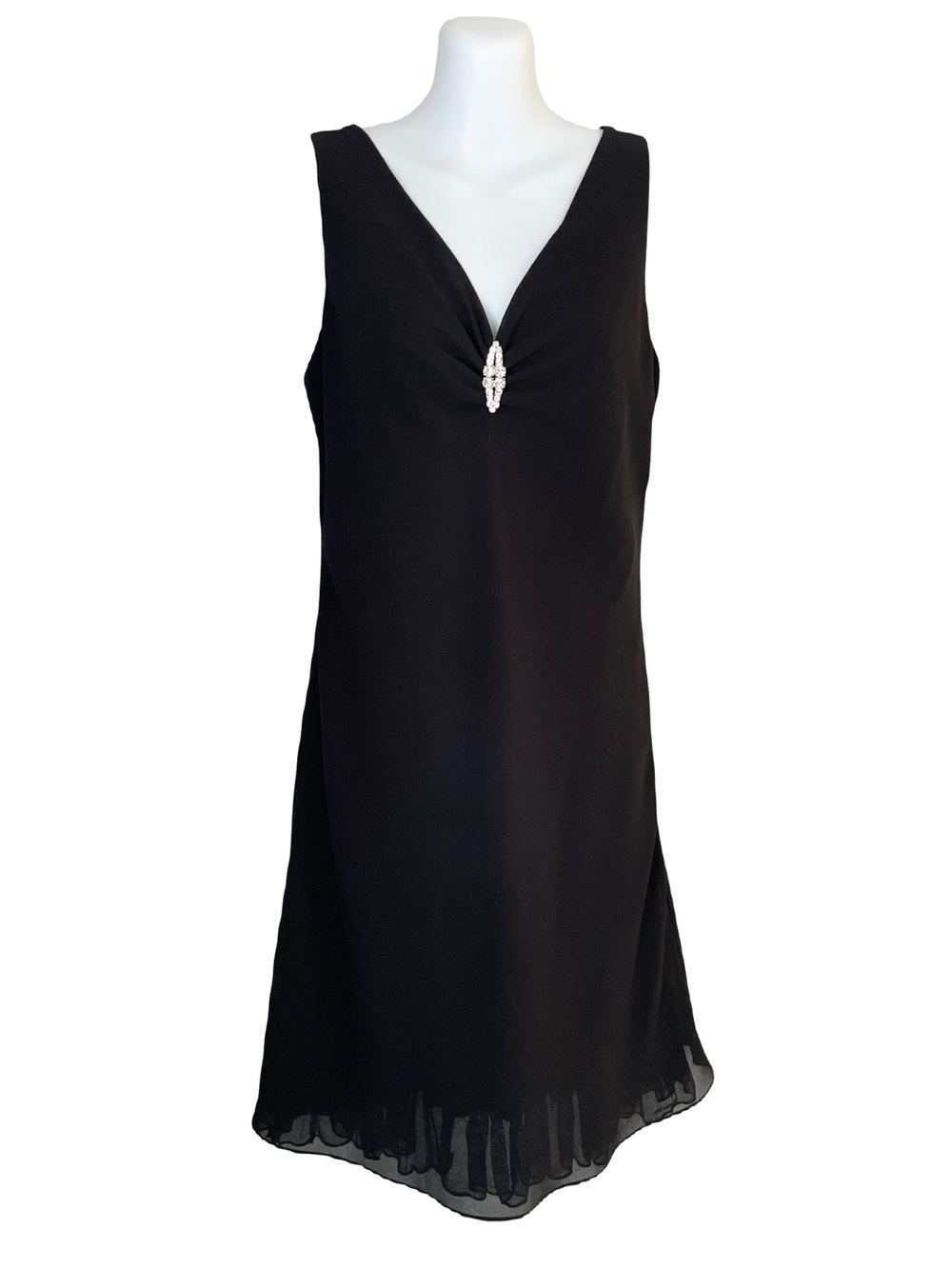 Jeweled Accent Cocktail Dress